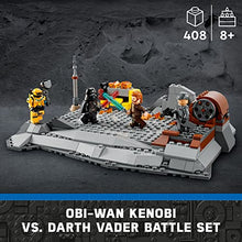 Load image into Gallery viewer, LEGO Star Wars Disney Plus OBI-Wan Kenobi vs. Darth Vader 75334 Building Set; Birthday Idea for Kids Aged 8+
