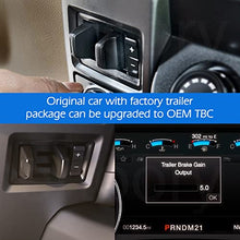 Load image into Gallery viewer, F150 Brake Controller, F150 Trailer Brake Controller with Trailer Package Upgradable, Program Activated Gauge Function, Crafted with Overload Protection and Safety Certified OEM Chip JL3Z2C006AA
