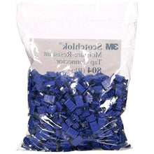 Load image into Gallery viewer, 3M Scotchlok Self-Stripping Moisture Resistant Electrical IDC (Insulation Displacement Connector) 804-BULK, Blue, 18-16 AWG (solid/stranded), 14 AWG (stranded), Pack of 500
