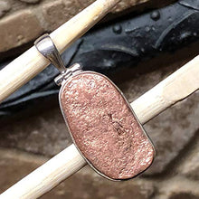 Load image into Gallery viewer, Natural Copper Nugget 925 Solid Sterling Silver Pendant 40mm
