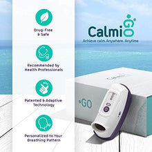 Load image into Gallery viewer, CalmiGo Calming Device | Drug-Free Device for immediate Anxiousness and Stress Relief | Discrete and Easy to Use | Calming Effect in No Time (Grey)
