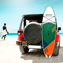 Load image into Gallery viewer, EGGORY Inflatable Stand Up Paddle Board,10'6"x 32"x 6" | SUP Surfboard with Premium SUP Accessories &amp; Backpack, Adj Paddle, Pump, Leash, Valve Adjuster | Youth &amp; Adult Surfing Boat
