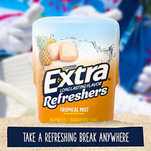 Load image into Gallery viewer, EXTRA Refreshers Tropical Mist Chewing Gum, 40 Pieces (Pack of 4)
