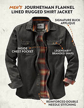 Load image into Gallery viewer, Legendary Whitetails Men's Standard Journeyman Shirt Jacket, Tarmac, Medium
