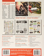 Load image into Gallery viewer, Triumph Bonneville, T100, Speedmaster, America, Thruxton &amp; Scrambler (01-15) Haynes Repair Manual (See specific years covered) (Haynes Service &amp; Repair Manual)
