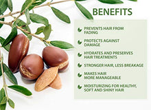 Load image into Gallery viewer, Moroccan Argan Oil Shampoo and Conditioner Set - Keratin &amp; Color Safe - SLS Sulfate Free - Silkening, Strengthening, Anti-Frizz Smoother Oil - Damaged, Flaky, Thick, Fine, Curly, Dryness, Extensions
