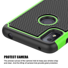 Load image into Gallery viewer, SYONER Shockproof Phone Case Cover for T-Mobile REVVL 4 (6.22", 2020) [Green]

