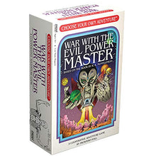 Load image into Gallery viewer, Choose Your Own Adventure War with the Evil Power Master Board Game | Cooperative Adventure Game for Adults and Kids | Ages 10+ | 1+ Players | Average Playtime 1+ Hours | Made by Z-Man Games
