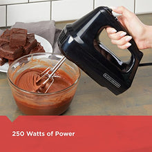 Load image into Gallery viewer, BLACK+DECKER 6-Speed Hand Mixer with 5 Attachments &amp; Storage Case, MX3200B
