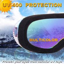 Load image into Gallery viewer, Ski Goggles, Pack of 2, Snowboard Goggles for Kids, Boys &amp; Girls, Youth, Men
