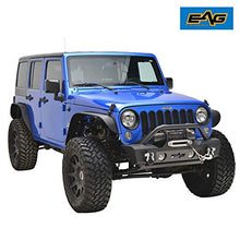 Load image into Gallery viewer, EAG Stubby Front Bumper W/Fog Light Holes Fit for 07-18 Wrangler JK

