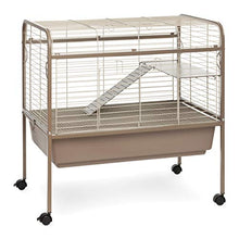 Load image into Gallery viewer, Prevue Hendryx 425 Pet Products Small Animal Cage with Stand, 32-Inch by 21-1/2-Inch by 33-1/2-Inch,Coco/White
