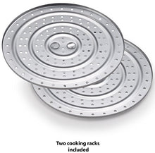 Load image into Gallery viewer, T-fal Pressure Cooker Stainless Steel Pressure Canner 22 Quart Induction 3 PSI Settings, Cookware, Pots and Pans Silver
