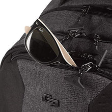 Load image into Gallery viewer, solo Depart TSA Laptop USB Charging Port, Water Resistant Travel Backpack, Black, One Size
