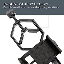 Load image into Gallery viewer, Celestron 81035 Basic Smartphone Adapter 1.25" Capture Your Discoveries, Black
