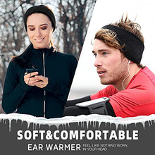 Load image into Gallery viewer, Ochoice Fleece Ear Warmers for Men Women, Ear Muffs Cover Running Headband for Winter Cycling
