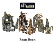 Load image into Gallery viewer, Pack Of 3 Ruined Hamlet Miniature Buildings

