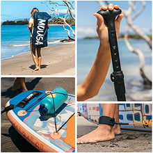 Load image into Gallery viewer, Mousa Inflatable Paddle Board, 11' x 34'' x 6'' Dual Player Paddle Boards for Adults, 3-Fin &amp; Floatable Paddle Non Slip Deck, Waterproof Phone Case, Backpack Yoga ISUP, 20 lbs Super Light SUP Board
