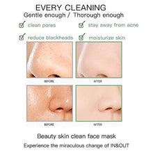 Load image into Gallery viewer, Green Tea Purifying Clay Face Mask, Blackhead Remover Oil Control Face Moisturizes Deep Clean Pore Purifying Clay Stick Deep Cleansing Mask, Exfoliating Mask for All Skin Men Women
