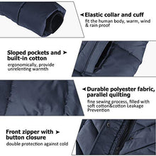 Load image into Gallery viewer, BINACL Women's Thickened Down Alternative Jacket,Cold Ice Novelty Cute Mountaineering Drawstring Removable Fake Fur Trim Petite Vegan Parka Puffer Cotton Padding Outwear Mighty Lite Jacket(Black,XS)
