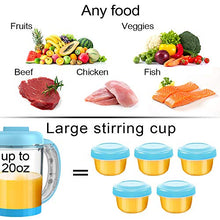 Load image into Gallery viewer, Baby Food Maker Eccomum Baby Food Processor Multi-Function Cooker and Blender to Steam and Puree Baby Food Warmer Mills Machine- 20 Oz Tritan Stirring Cup, Touch Control Panel, Auto Shut-Off
