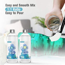 Load image into Gallery viewer, 32oz Crystal Clear Epoxy Resin Kit Casting and Coating for River Table Tops, Art Casting Resin,Jewelry Projects, DIY,Tumbler Crafts, Molds, Art Painting, Easy Mix 1:1 Ratio
