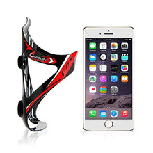 Load image into Gallery viewer, Wiel Full Carbon Fiber Bicycle Bike Light Drink Water Bottle Cage Holder
