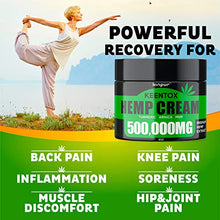 Load image into Gallery viewer, Hemp Cream - Fast Relief - Muscle, Joint, Foot &amp; Back with Hemp, Arnica, Turmeric | Natural Hemp Oil Extract Gel - Maximum Strength - Made in USA - 4oz
