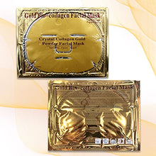 Load image into Gallery viewer, Jakuva 24k Gold Gel Collagen Facial Masks,Skin Care Premium Moisturizing Facial Sheet Patch for Anti Aging, Puffiness, Anti Wrinkle,Firm Skin &amp; Hydrateing Your Beautiful Face (15PCS)
