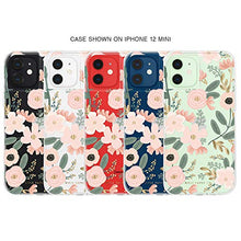 Load image into Gallery viewer, Rifle Paper Co - Case for iPhone 12 Mini (5G) - 10 ft Drop Protection - Gold Foil Elements - 5.4 Inch - Wild Flowers
