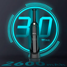 Load image into Gallery viewer, Handheld Vacuum Cordless, Rechargeable Car Vacuum Cleaner with 30 Mins Runtime, Mini Hand Vacuum with 10000 Pa Powerful Suction, Portable Hand Held Vacuum for Car Pet Hair Hardwood Floor Home, UMLo H6
