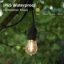 Load image into Gallery viewer, 15 Pack EMITTING Shatterproof &amp; Waterproof S14 Replacement LED Light Bulbs –1W S14 LED Bulbs, Warm White 2200K, Outdoor String Lights Vintage LED Filament Bulb, E26 Base Edison Plastic Bulb.
