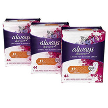 Load image into Gallery viewer, Always Discreet Incontinence and Postpartum Liners, Very Light Absorbency, Long Length, 132 Count, Packaging may vary
