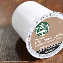 Load image into Gallery viewer, Starbucks Flavored K-Cup Coffee Pods — Cinnamon Dolce for Keurig Brewers — 1 box (10 pods)
