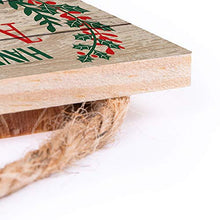 Load image into Gallery viewer, P. Graham Dunn Have Yourself a Merry Little Christmas Holly 5 x 10 Wood Plank Design Hanging Sign

