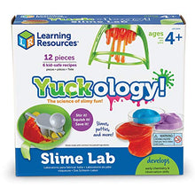 Load image into Gallery viewer, Learning Resources Yuckology Slime Science Set, Easter gifts for kids, Early Science Skills, DIY Slime, STEM Skills, Measurement, Color Mixing, Ages 4+
