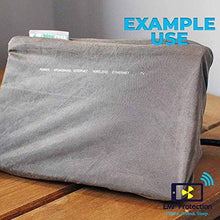 Load image into Gallery viewer, Blocsilver EMF Protection Fabric 5 feet x 4.72 feet. EMF Blocker, Faraday Fabric, Radiation Protection, Radiation Blocker.
