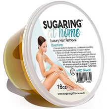 Load image into Gallery viewer, Sugaring Hair Removal Paste Hard for Personal Use on Bikini, Brazilian, Arms, Legs, Back 16 oz
