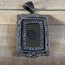 Load image into Gallery viewer, Hadeed e chini Pendant hadeed stone Sang e Hadeed | AlAliGems | Hematite Islamic Pendant for
