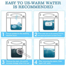Load image into Gallery viewer, CHARMINER 30 Pcs Washing Machine Effervescent Tablet, Solid Washing Machine Detergent for Front and Top Load Washers Blue
