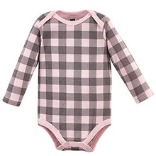 Load image into Gallery viewer, Hudson Baby Unisex Baby Cotton Long-sleeve Bodysuits, Girl Baby Bear, 0-3 Months
