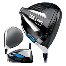 Load image into Gallery viewer, TaylorMade SIM MAX Driver, Fujikura Ventus Blue 6 Shaft, 10.5 Degree Loft, Right Hand, Stiff Flex
