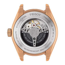 Load image into Gallery viewer, Tissot Men's PRS 516 316L Stainless Steel case with Rose Gold PVD Coating Swiss Automatic Leather Strap, Black, 20 Casual Watch (Model: T1004303605101)
