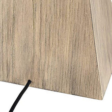 Load image into Gallery viewer, Oak River Rustic Mission Arc Floor Lamp Dark Gray Wood Base Mica Shade for Living Room Reading Bedroom Office - Franklin Iron Works
