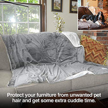 Load image into Gallery viewer, PetFusion Premium Dog Blanket, Cat Blanket | Ultra Soft Pet Blanket Available in Plush or Quilted, 2 Colors (Grey, Brown) | Perfect Blanket for Small Dogs &amp; Large Dogs. 12 Month Warranty
