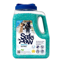 Load image into Gallery viewer, Safe Paw, Dog/Child/Plant Pet Safe Ice Melt with Traction Agent, 8lb, 100% Salt-Free/Chloride-Free, Non-Toxic, Vet Approved, No Concrete Damage, Fast Acting, Lasts 3X Longer

