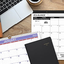 Load image into Gallery viewer, 2022 Weekly Appointment Book &amp; Planner by AT-A-GLANCE, 7" x 8-3/4", Medium, Black (7095105)
