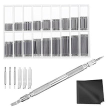Load image into Gallery viewer, Anezus Watch Link Remover Kit with Spring Bar Tool Watch Band Tool and 360 Pcs Watch Strap Link Pins for Watch Repair and Watch Band Removal

