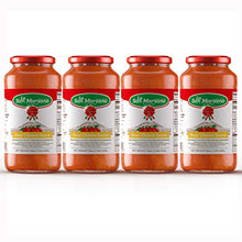 Load image into Gallery viewer, Four Cheese Pasta Sauce La San Marzano 100% Product of Italy 24 Ounce Jars - Gluten Free Ingredients With San Marzano Tomatoes Italian Cheese DOP Quality (Pack of 4)

