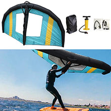 Load image into Gallery viewer, Colcolo Inflatable Windsurfing Wing Foil Kites Window Design Surfboard Standup Boarding Kite Kitesurfing Kite Kiteboarding Kite - 295×165cm
